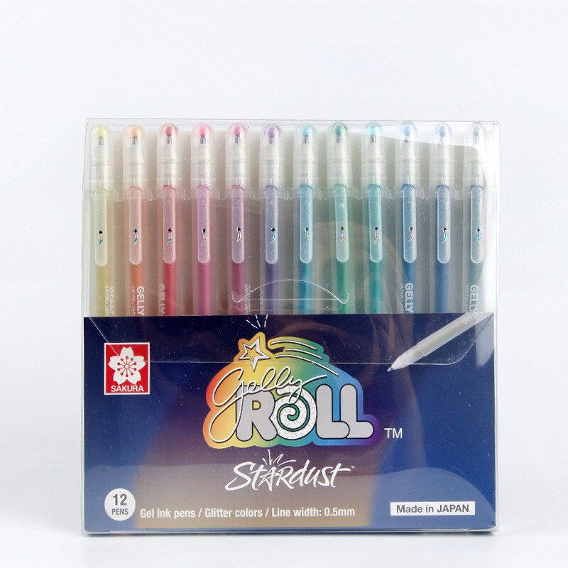 Sakura Gelly Roll | Glaze Colour Set | Arts Craft | 12 Pens Vibrant Colours