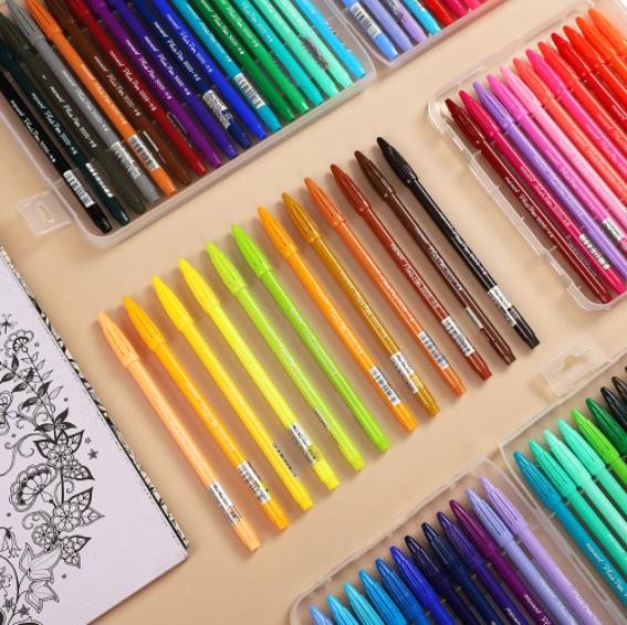 Monami Pen Set, Monami Plus Pen 3000, Colour Pen Sets, Fibre Tip Pens, Fine  Nibs .38ml. Writing and Design Pens, Drawing Pens. 