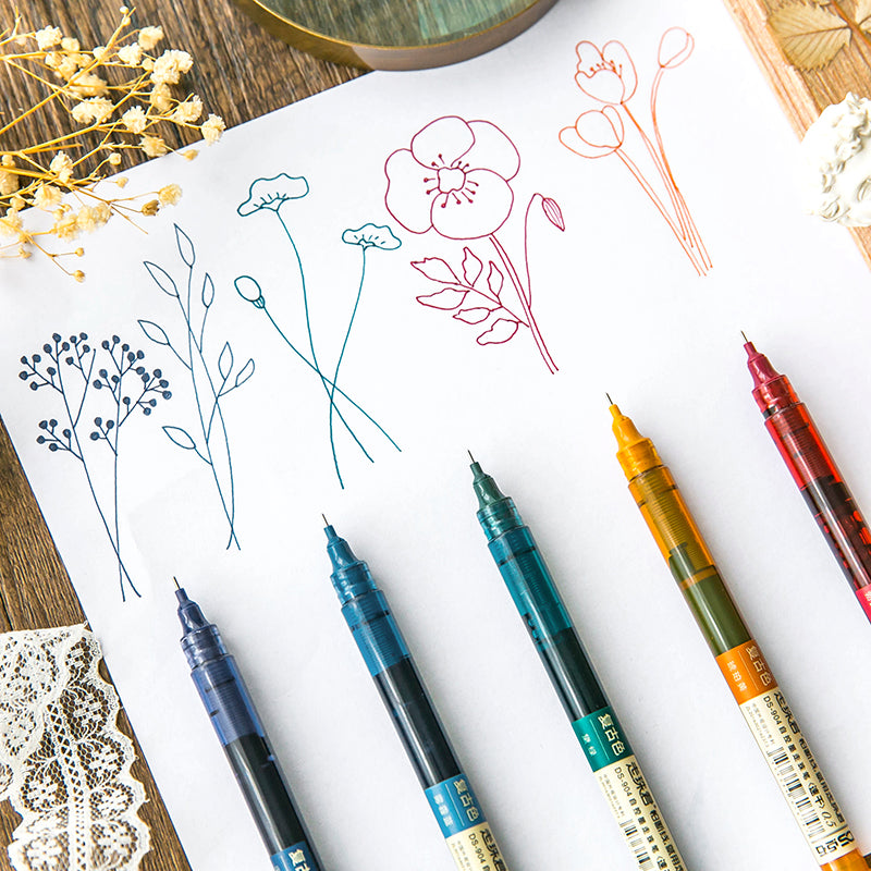 Colored Kawaii Gel Ink pen – StationeryMore