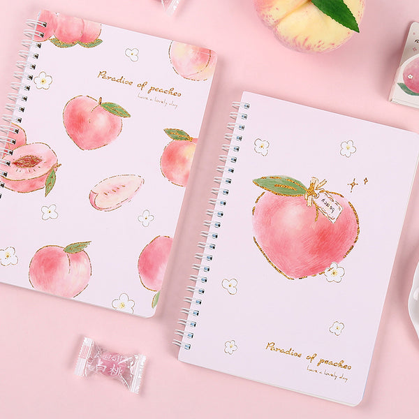 Make It Happen Panama Notebook in peach