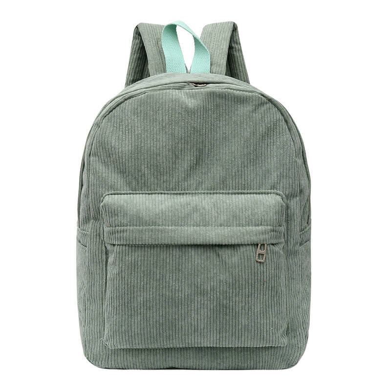 Corduroy Mini Shoulder Travel Backpack