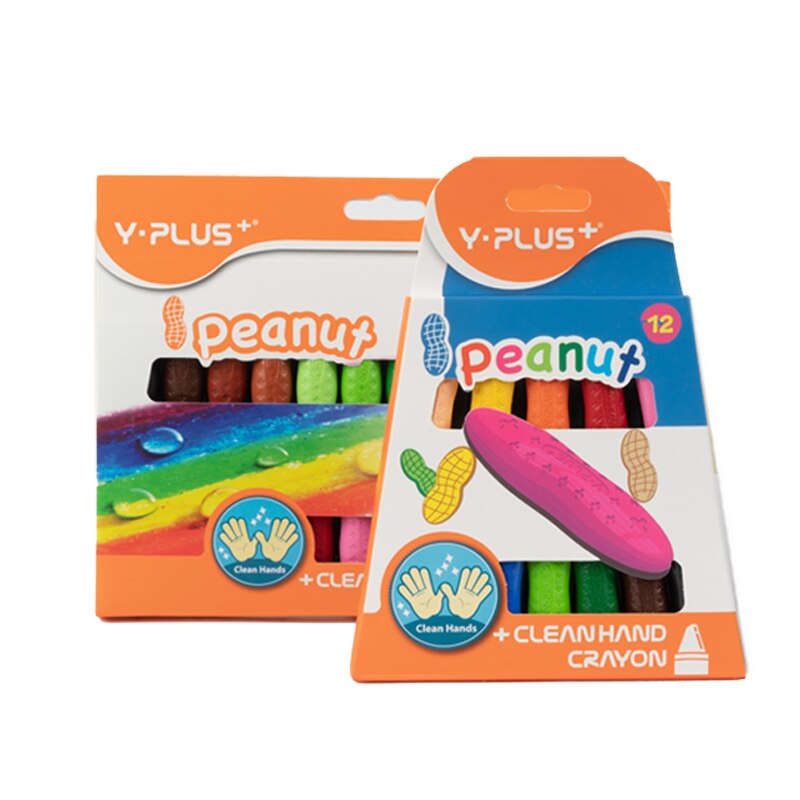 YPLUS Washable Peanut Crayons for Kids