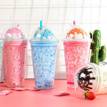 Load image into Gallery viewer, Ice Cream Pop Kawaii Water Bottle
